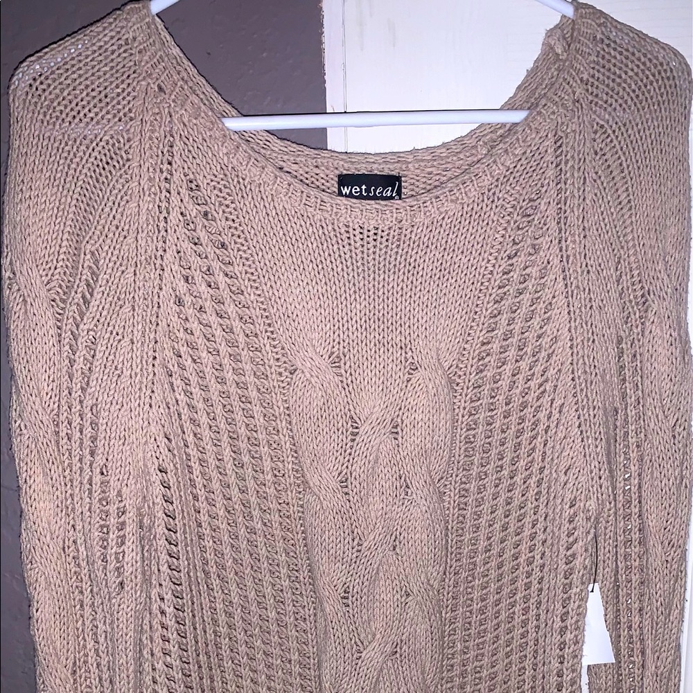 Women’s y2k WetSeal knitted type pullover sweater.